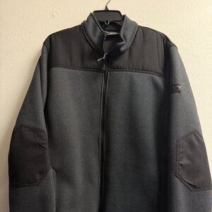 ZXBLK Zeroxposur Men's Black/Grey Long Sleeve Heavyweight Jacket, Size: Lg, EUC